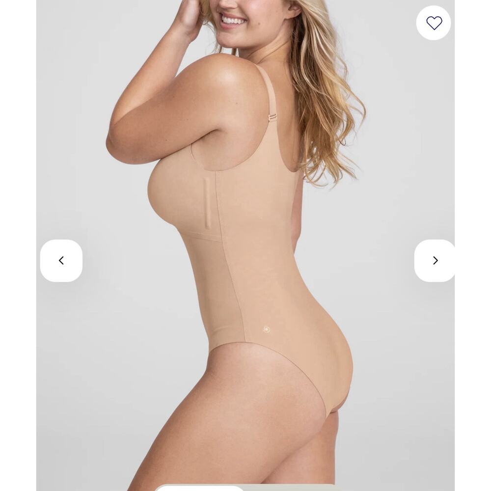 Honeylove sand Liftwear Cami Bodysuit Shapewear petite size XL‎ $99
